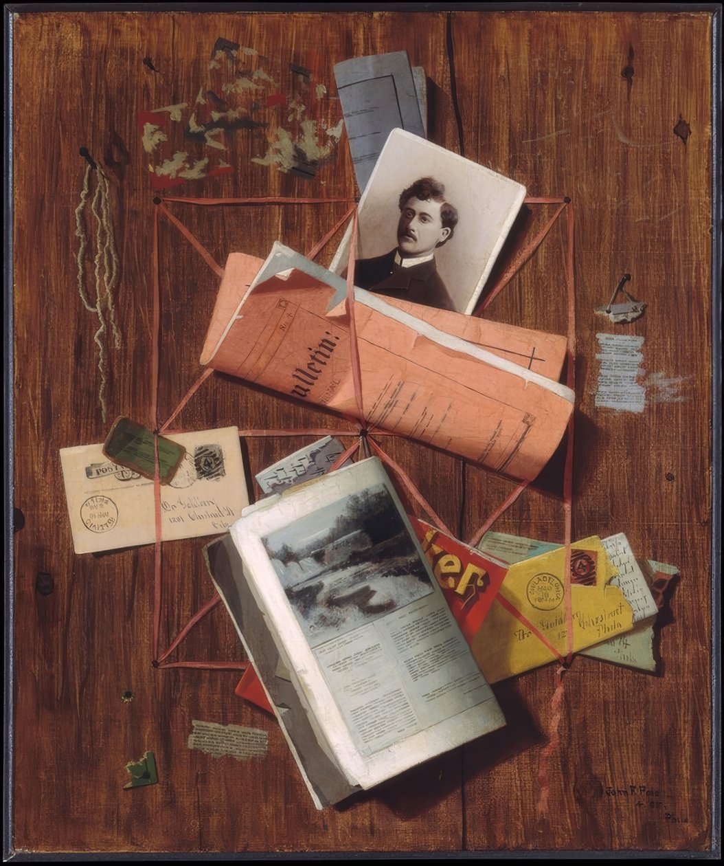 parede do escritório de John Frederick Peto