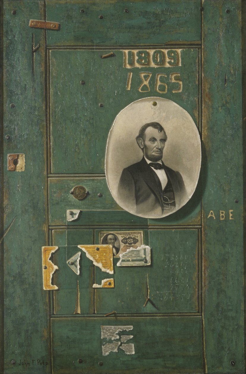 Reminiscências de 1865 (óleo sobre tela) de John Frederick Peto