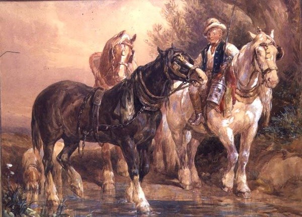Cavalos de Rapazes e Carrinhos de John Frederick Tayler