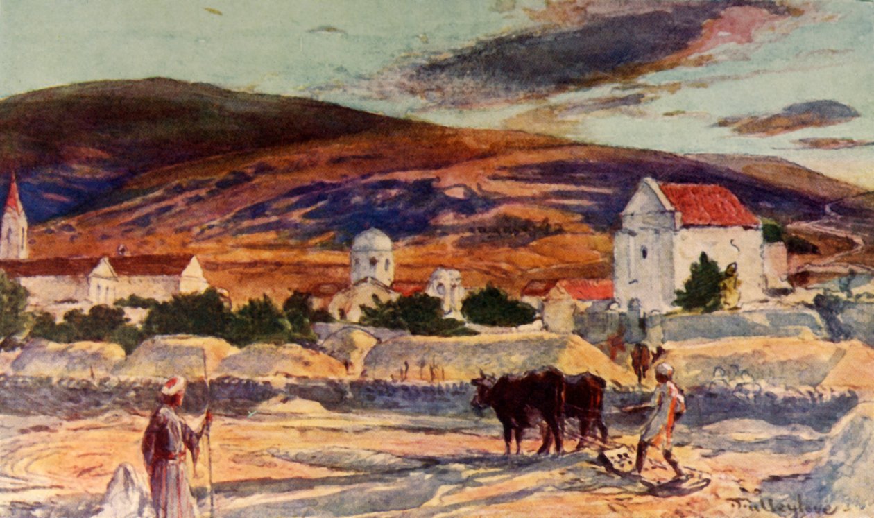 Caná da Galiléia, 1902. de John Fulleylove