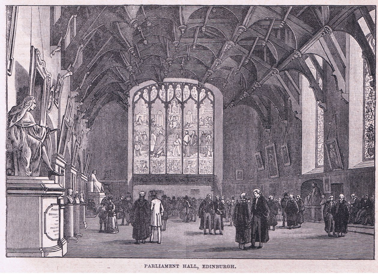 Parliament Hall, Edimburgo de John Fulleylove