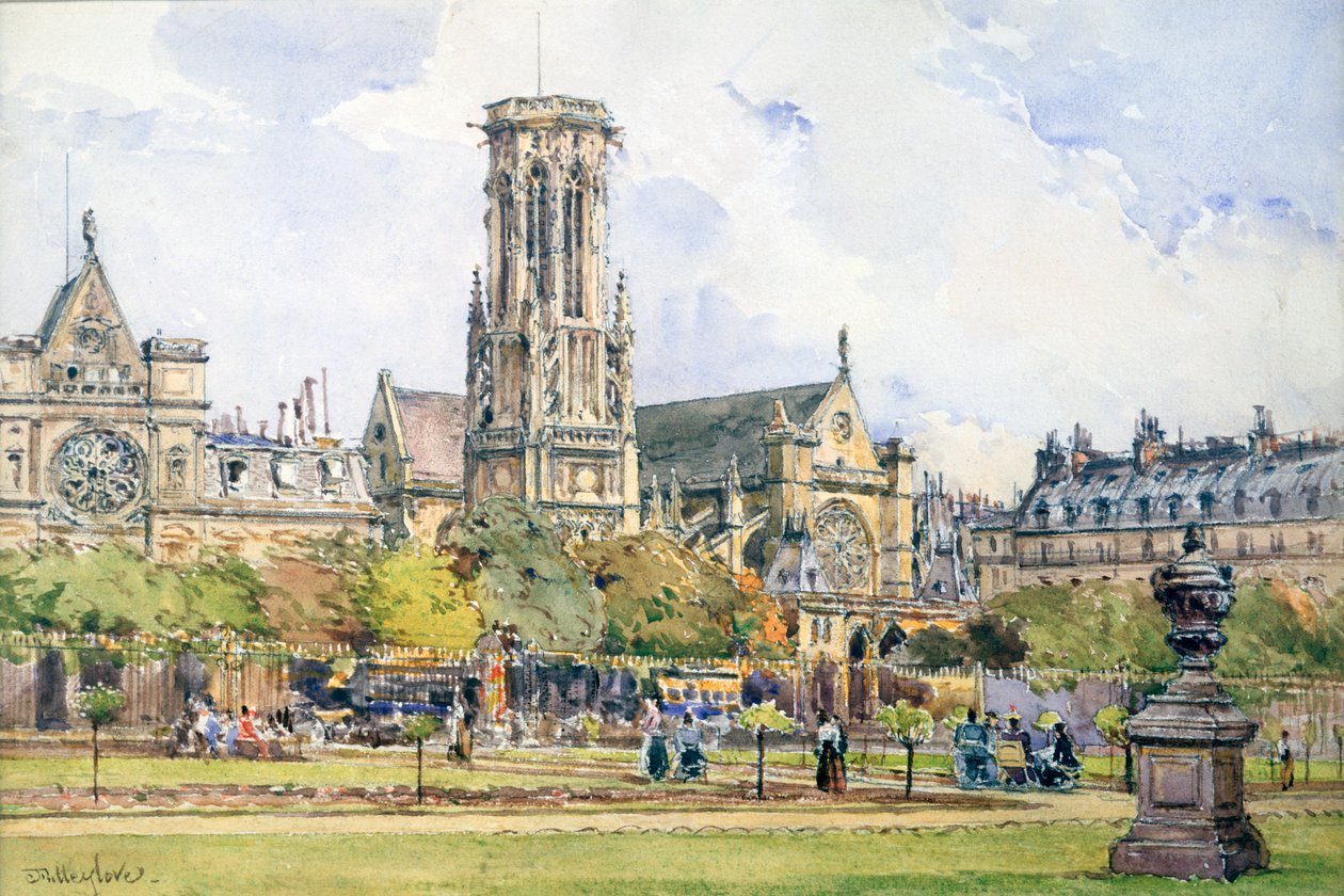 Saint Germain lAuxerrois, 1847-1908 de John Fulleylove