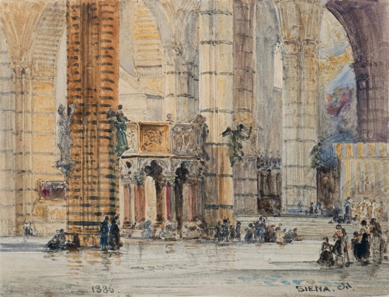 Catedral de Siena de John Fulleylove