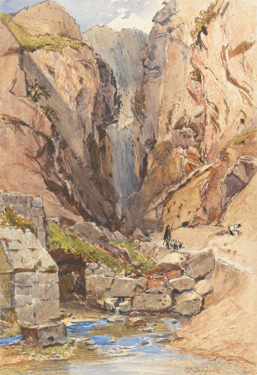 A Primavera de Castalian, Delphi de John Fulleylove