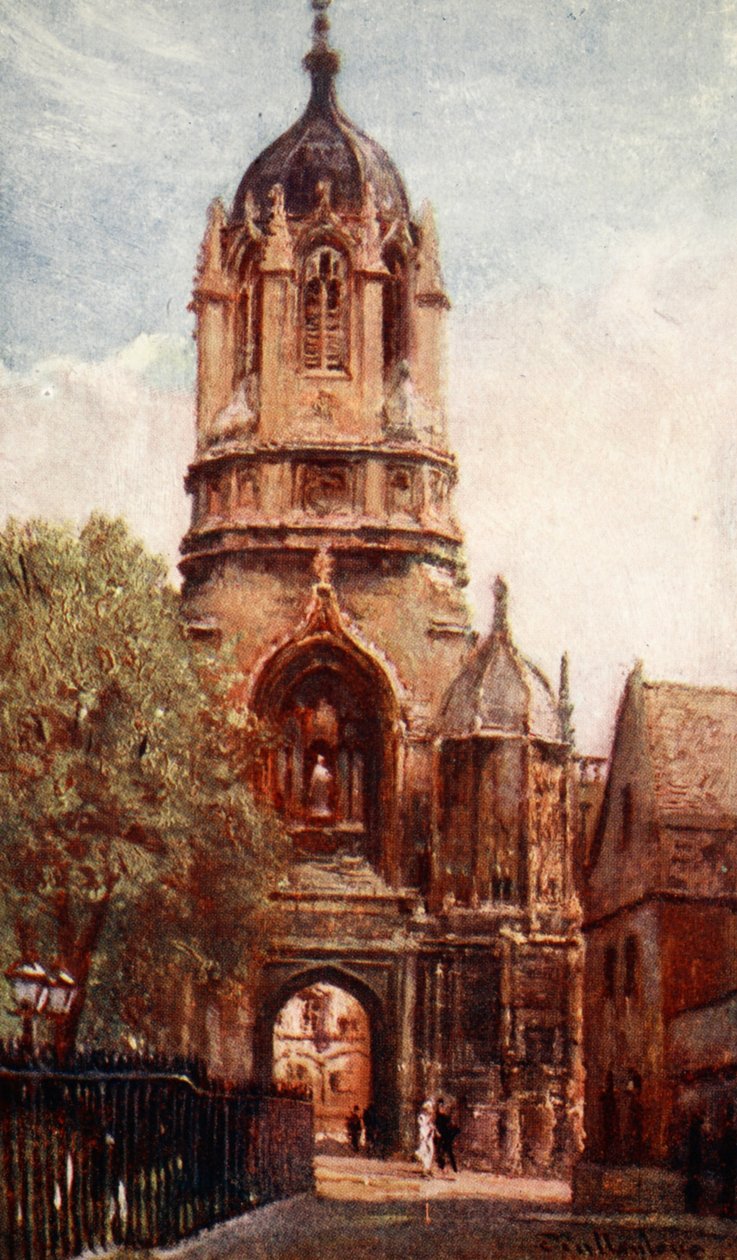 Tom Tower, Faculdade da Igreja de Cristo, 1903 de John Fulleylove