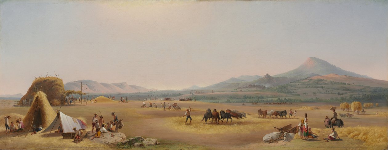 Colheita na Campagna Romana de John Gadsby Chapman