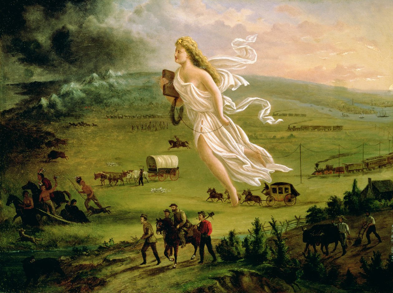 American Progress, 1872 de John Gast