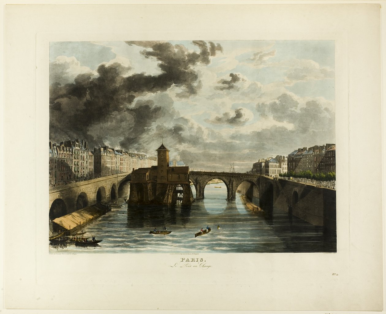 Paris, O Pont-au-Change de John Gendall