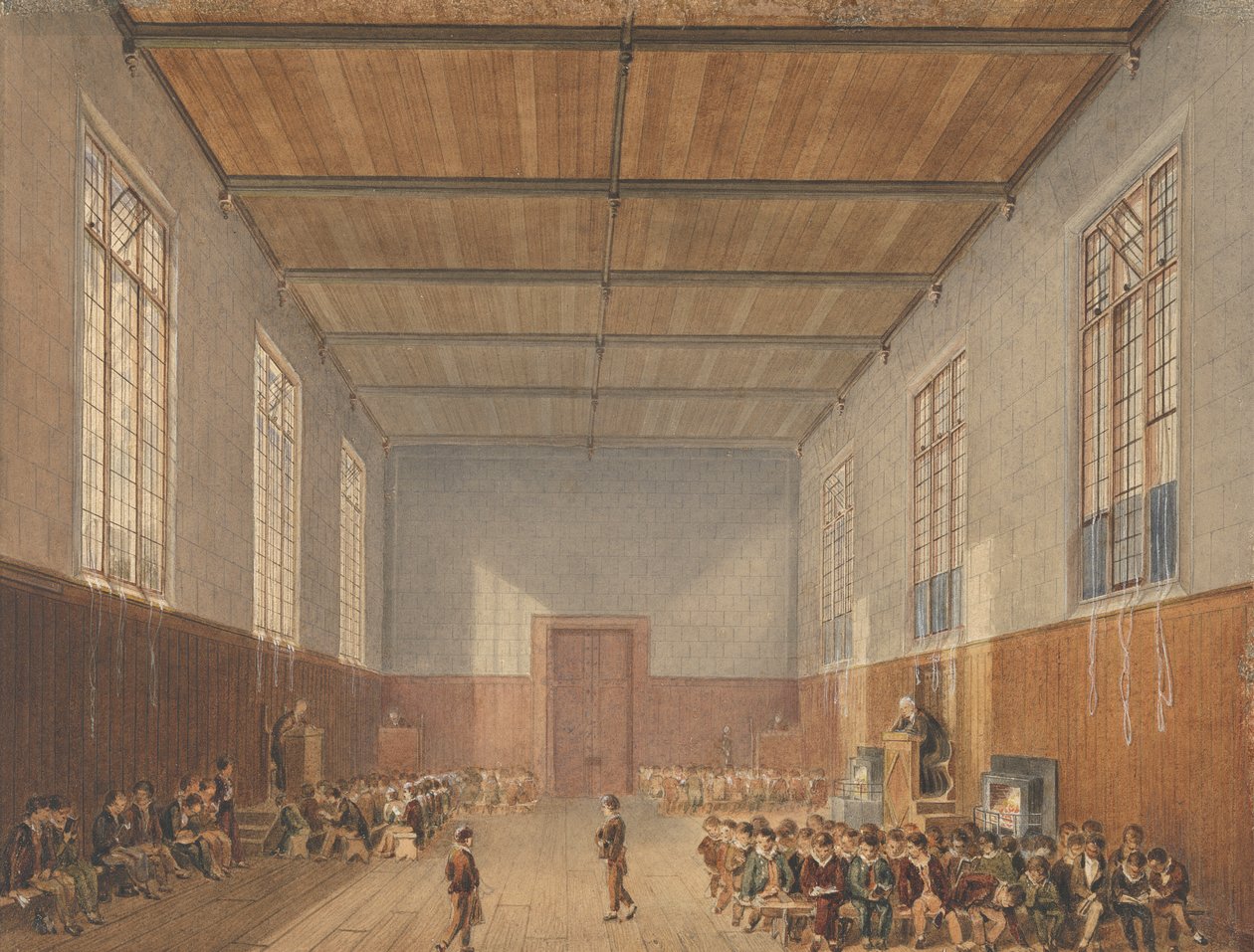 O Salão, Escola de Rugby de John Gendall