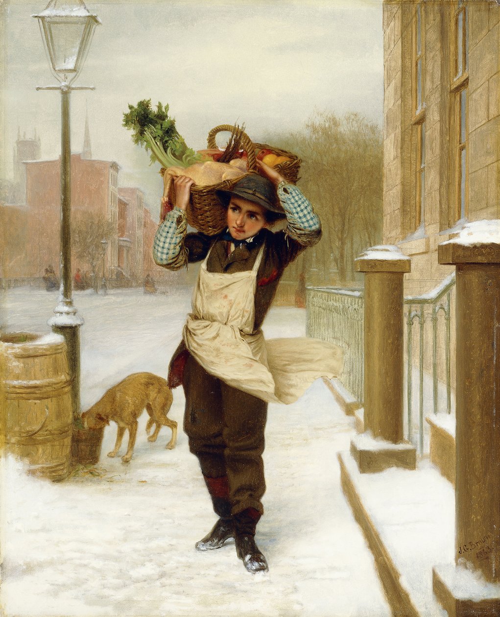 Entregador, 1863 de John George Brown