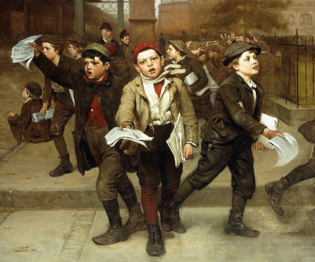 Extra, de John George Brown