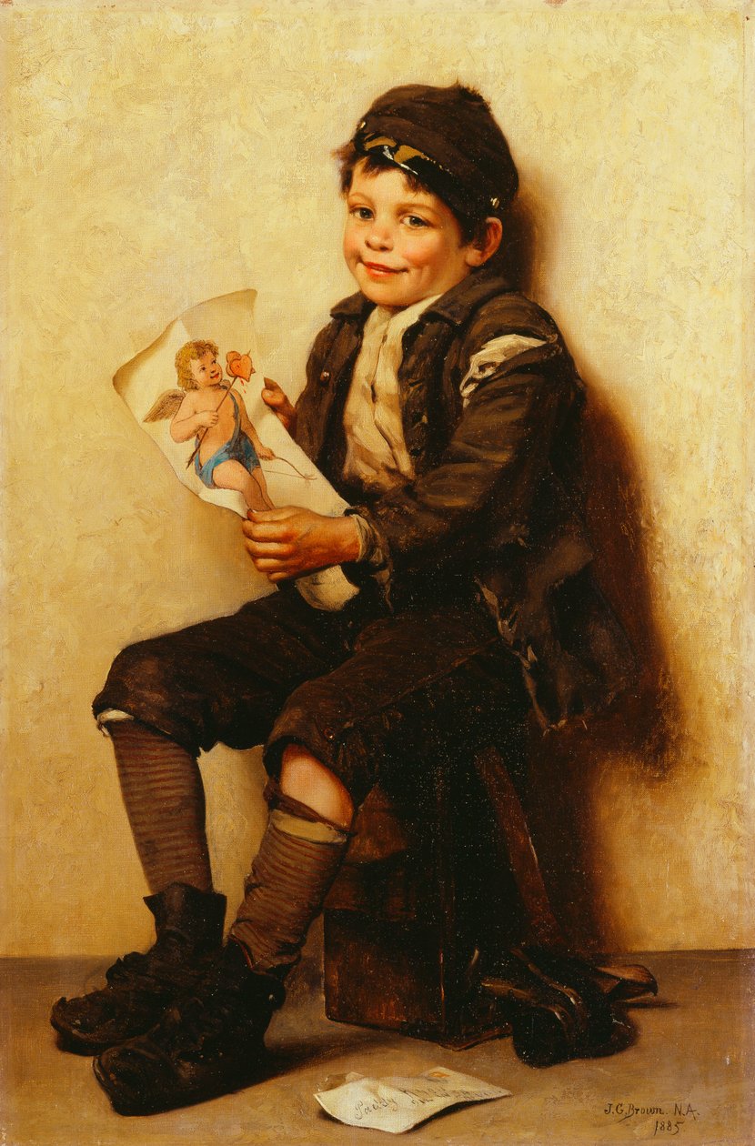 Namorados de Paddy, 1885 de John George Brown