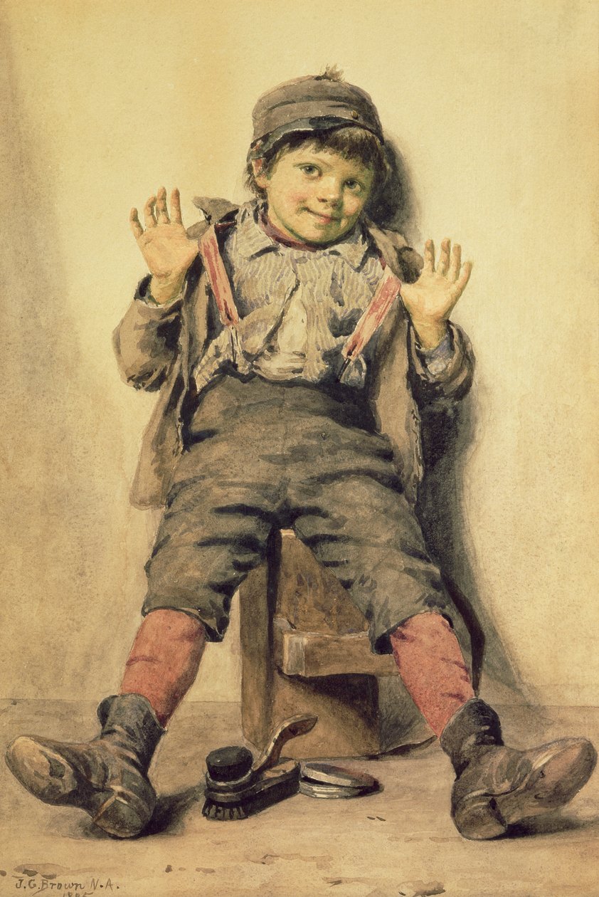 Perfeitamente feliz de John George Brown
