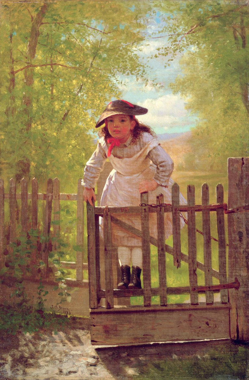 O Tomboy, 1873 de John George Brown