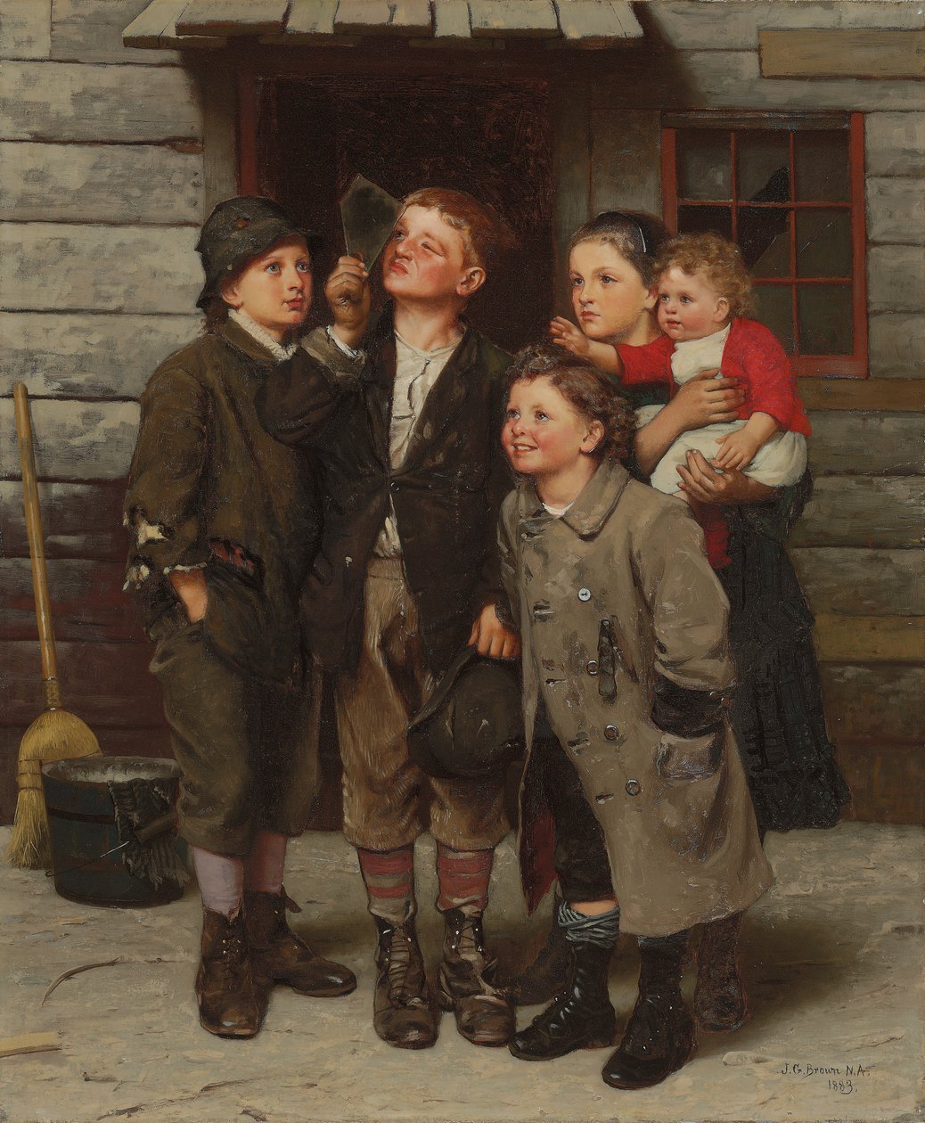 O trânsito de Vênus, 1883 de John George Brown