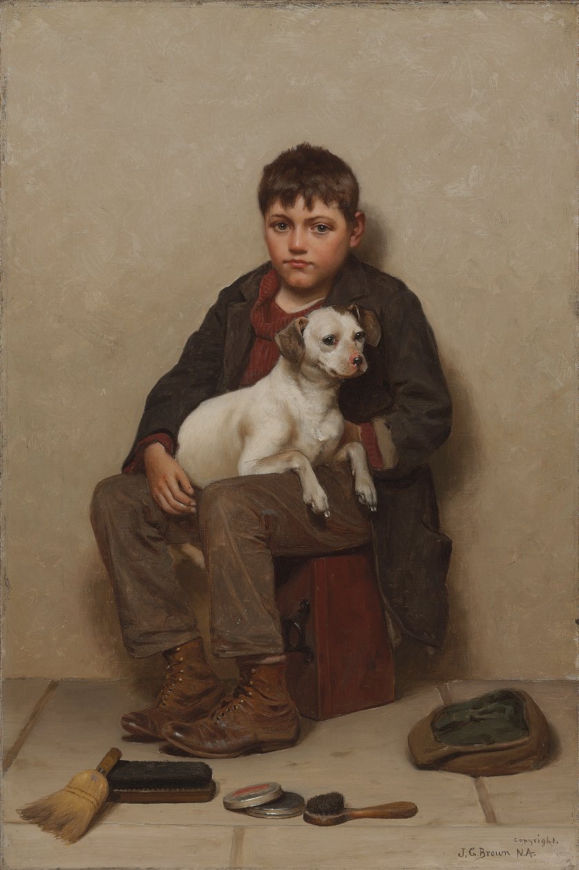 Amigos Verdadeiros, 1900 de John George Brown