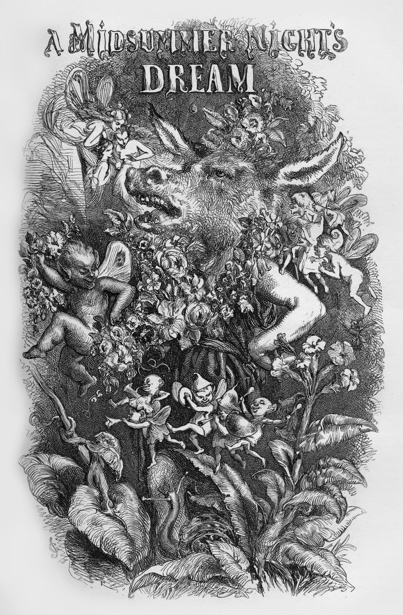 O Sonho de uma Noite de Verão por William Shakaespeare de John Gilbert
