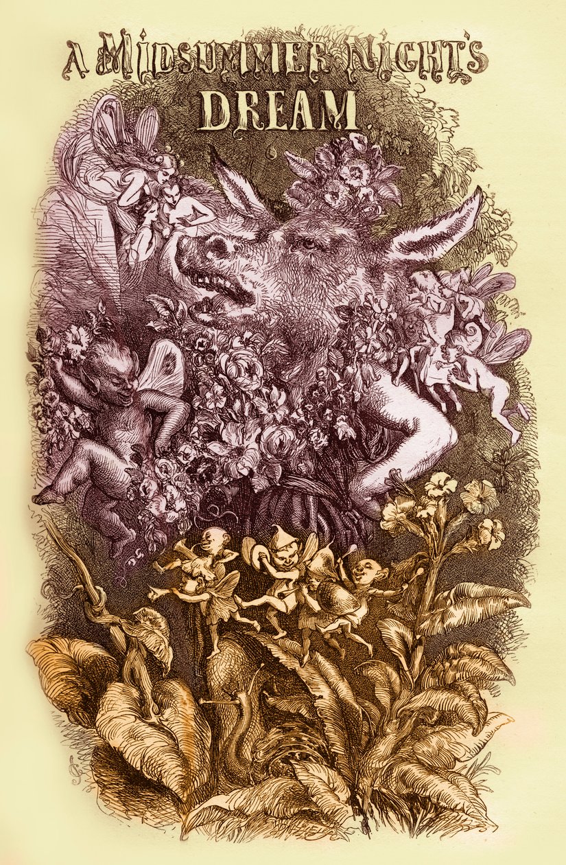 O Sonho de uma Noite de Verão por William Shakaespeare de John Gilbert