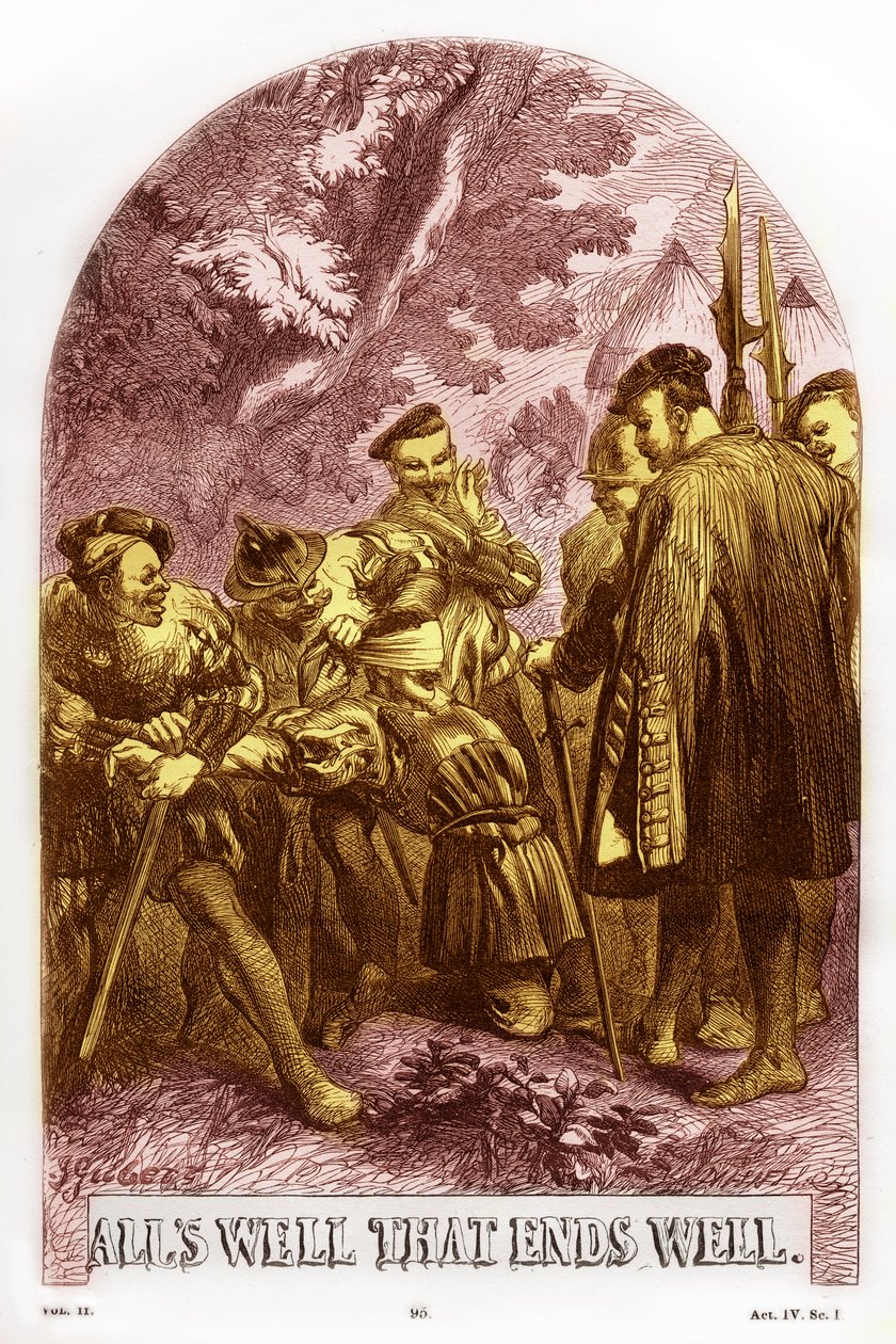 Tudo está bem quando termina bem por William Shakespeare de John Gilbert