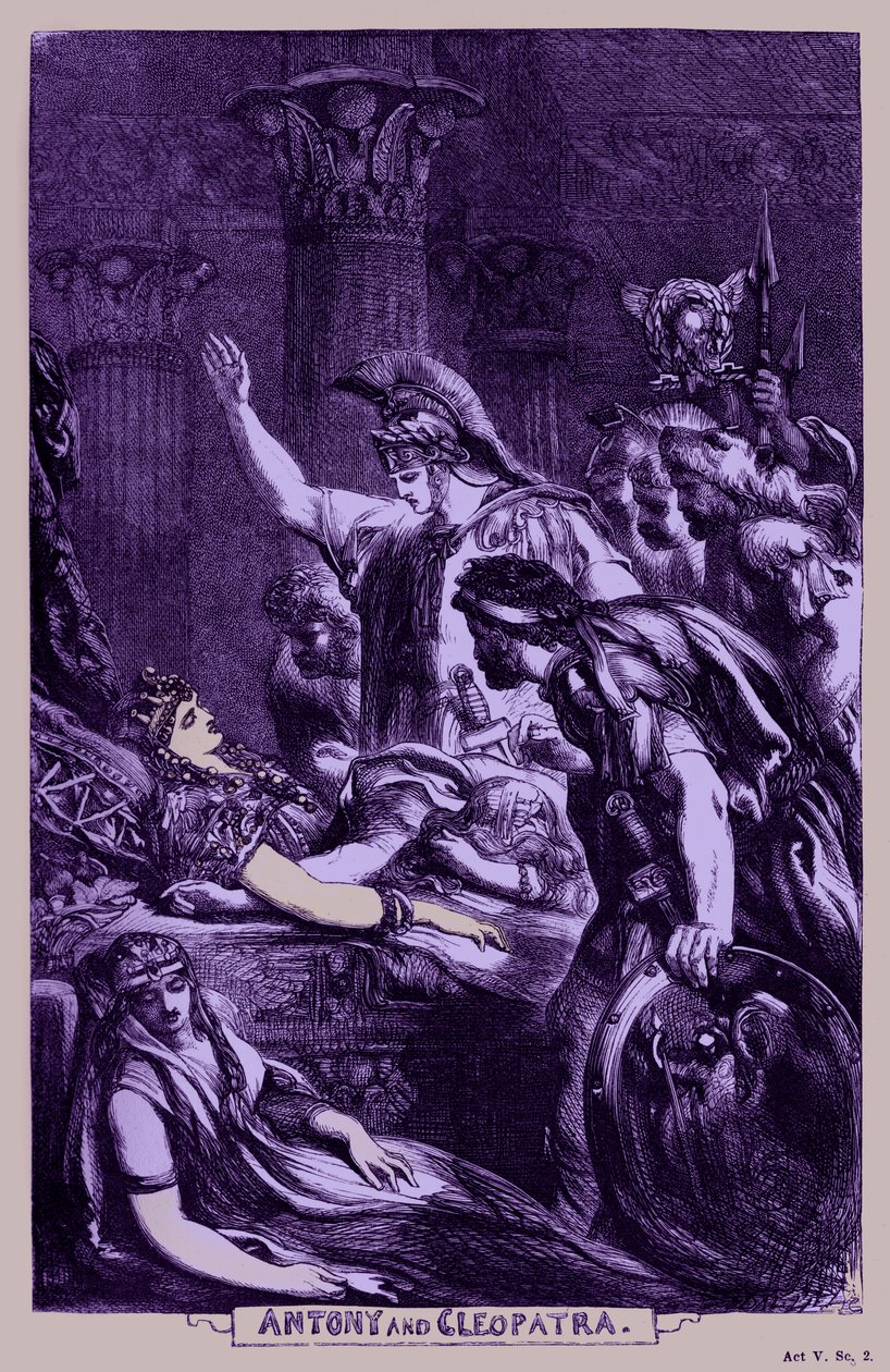 Antônio e Cleópatra de John Gilbert
