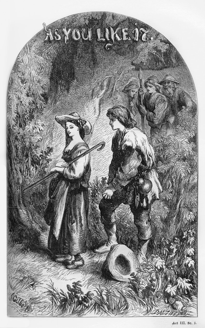 As you Like It, de William Shakaespeare. de John Gilbert