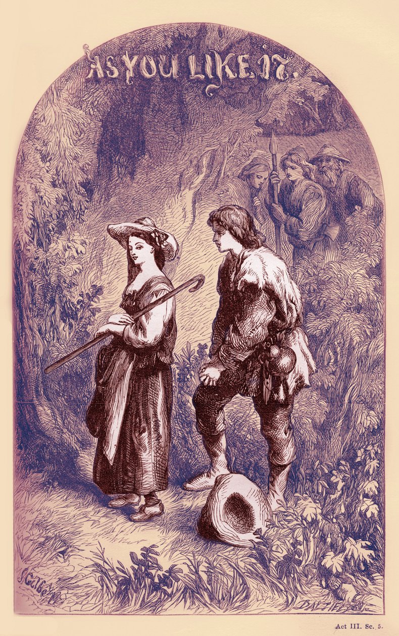 As you Like It, de William Shakaespeare. de John Gilbert