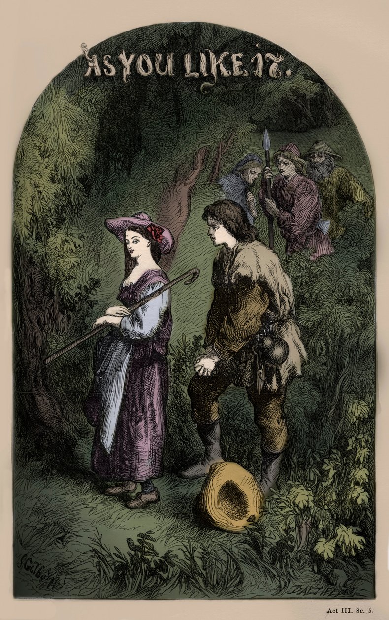 As you Like It, de William Shakaespeare. de John Gilbert