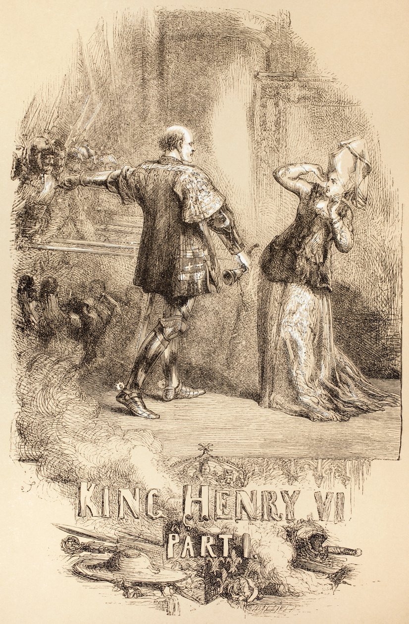 Henrique VI, Parte I, 1890 de John Gilbert