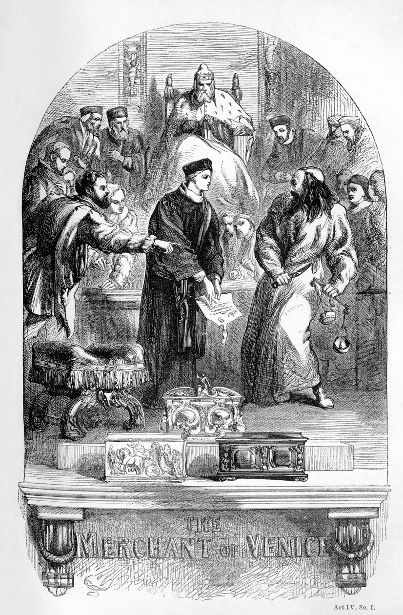 Comerciante de Veneza de John Gilbert