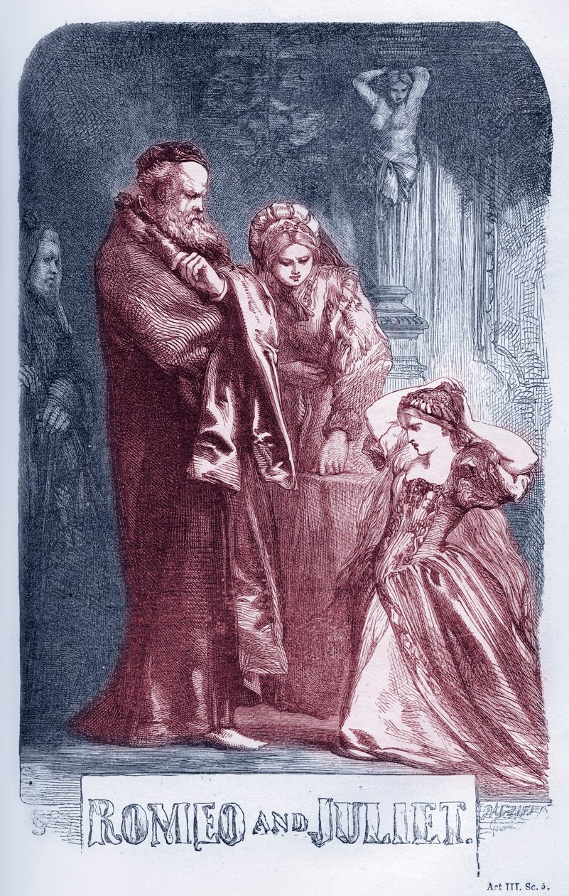 Romeu e Julieta de William Shakaespeare de John Gilbert
