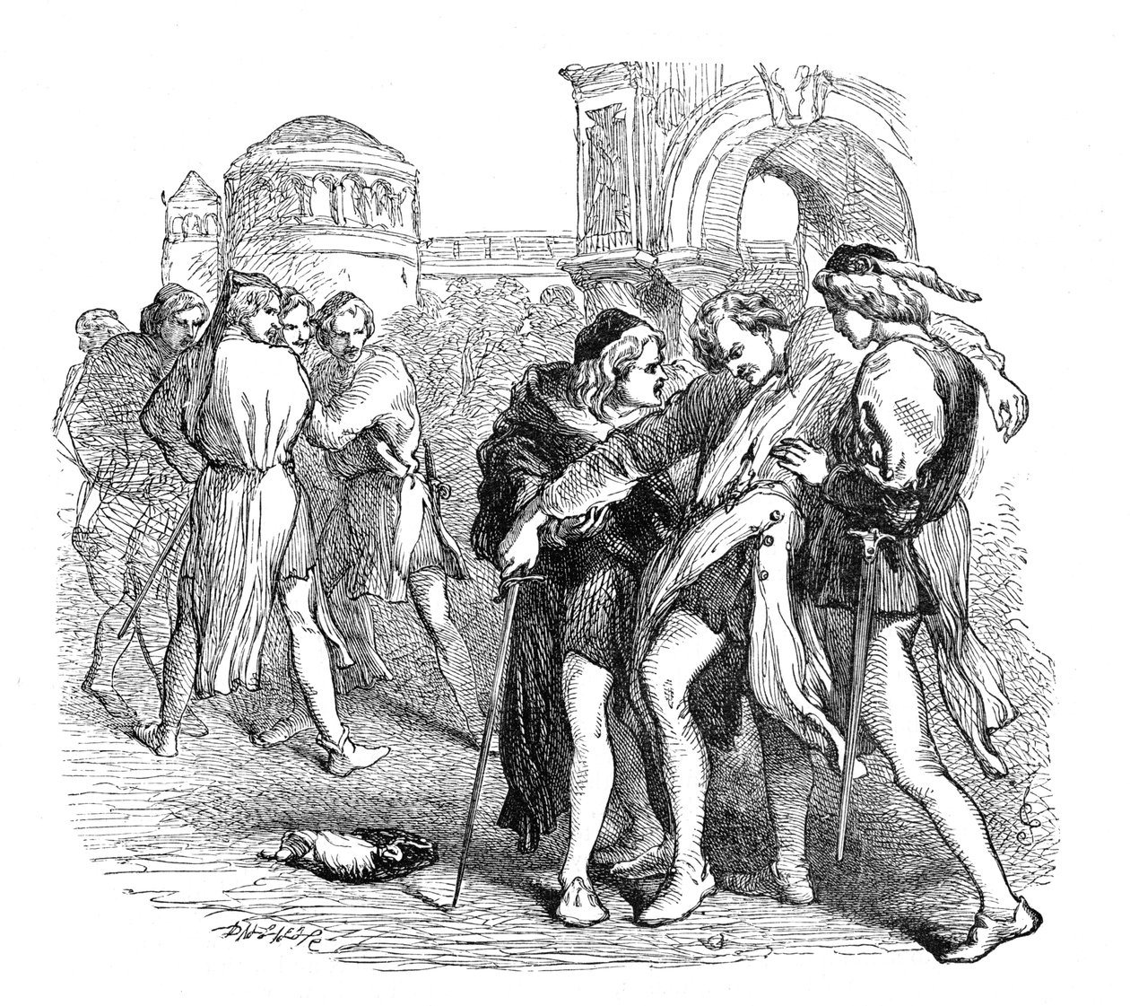 Romeu e Julieta de William Shakespeare de John Gilbert