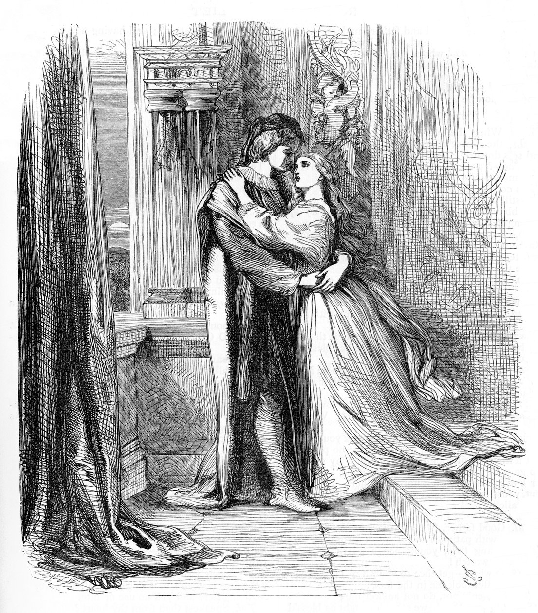 Romeu e Julieta de William Shakespeare de John Gilbert