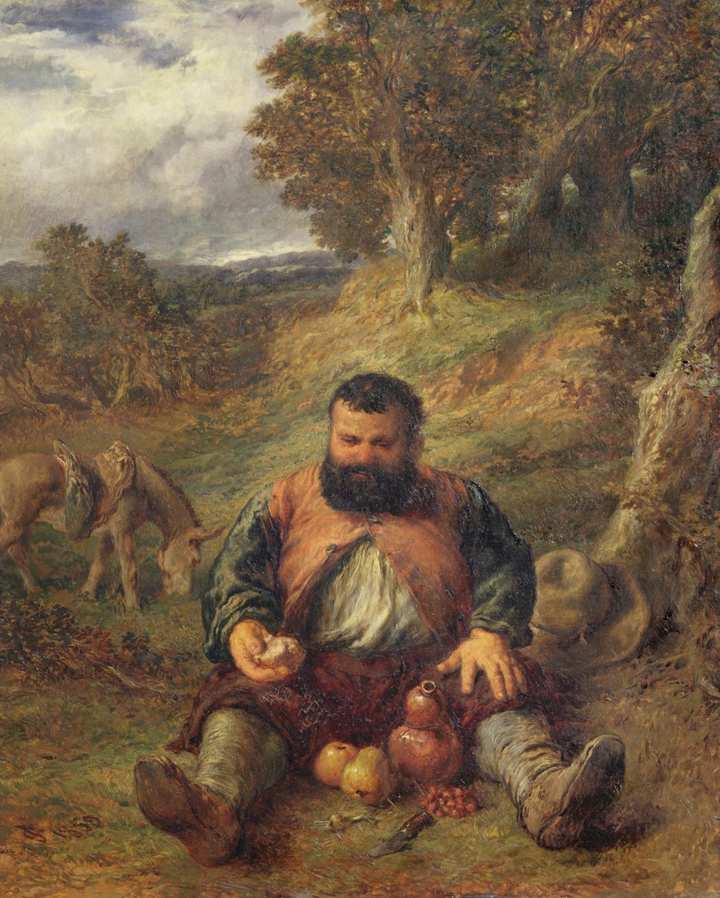Sancho Panza, 1859 de John Gilbert