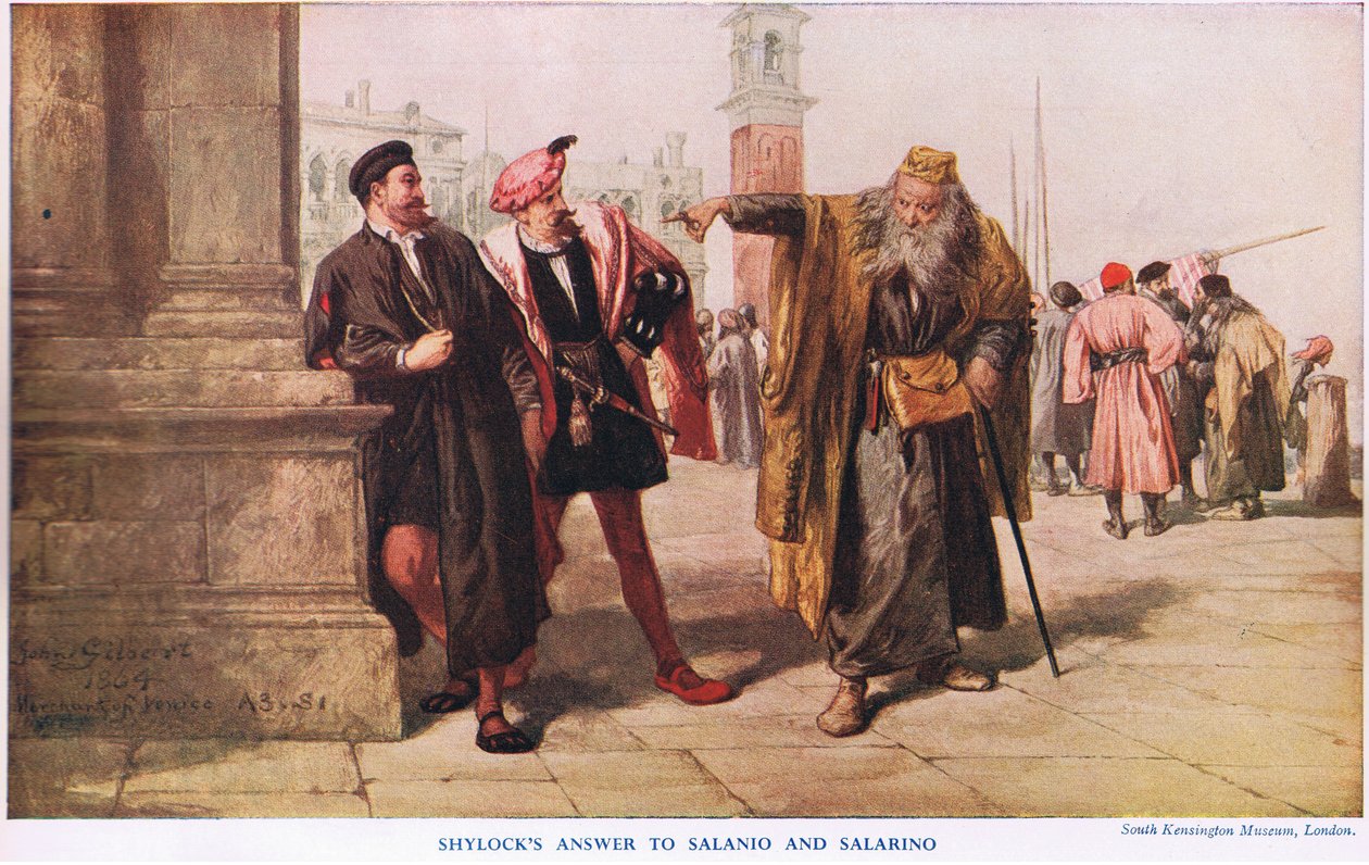 Resposta Shylocks de John Gilbert