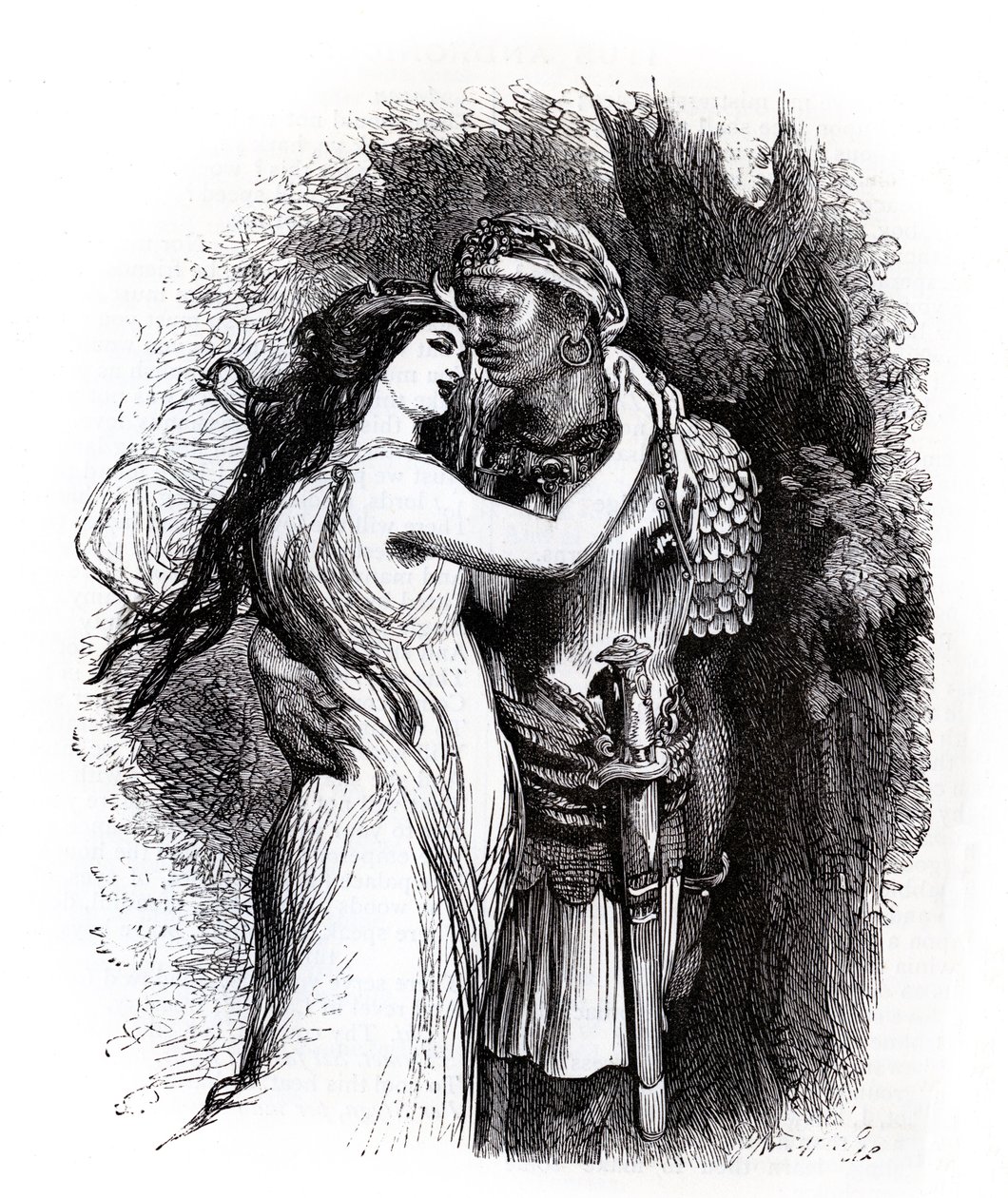Titus Andronicus por William Shakespeare de John Gilbert
