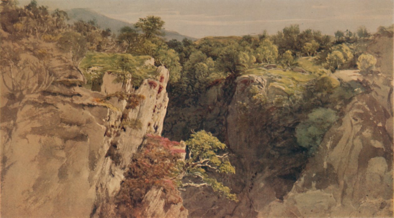 Paisagem com pedras, século XVIII-XIX, 1935 de John Glover
