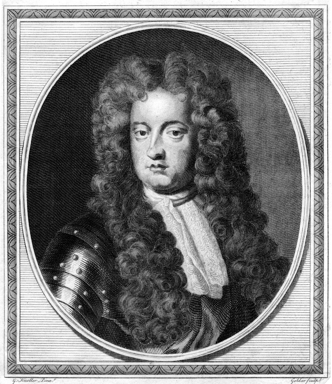 George, príncipe da Dinamarca, século XVIII. de John Goldar