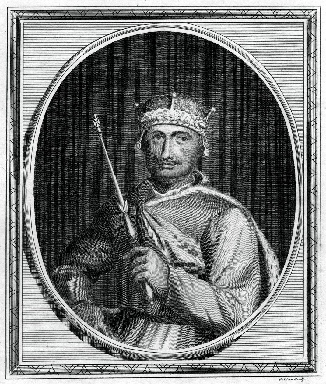 Rei Guilherme II da Inglaterra, 1786. de John Goldar