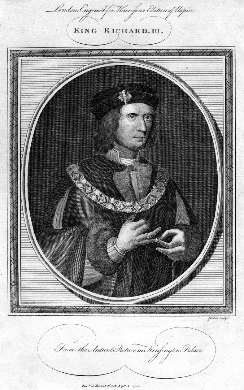 Ricardo III da Inglaterra, 1786. de John Goldar