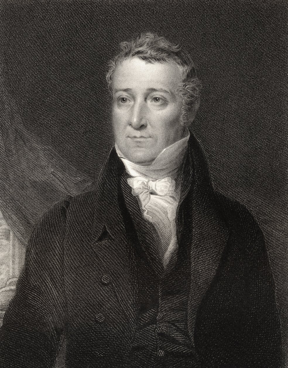 William Huskisson, gravado por John Cochran (fl.1821-65), da National Portrait Gallery, volume II, publicado em 1835 de John Graham