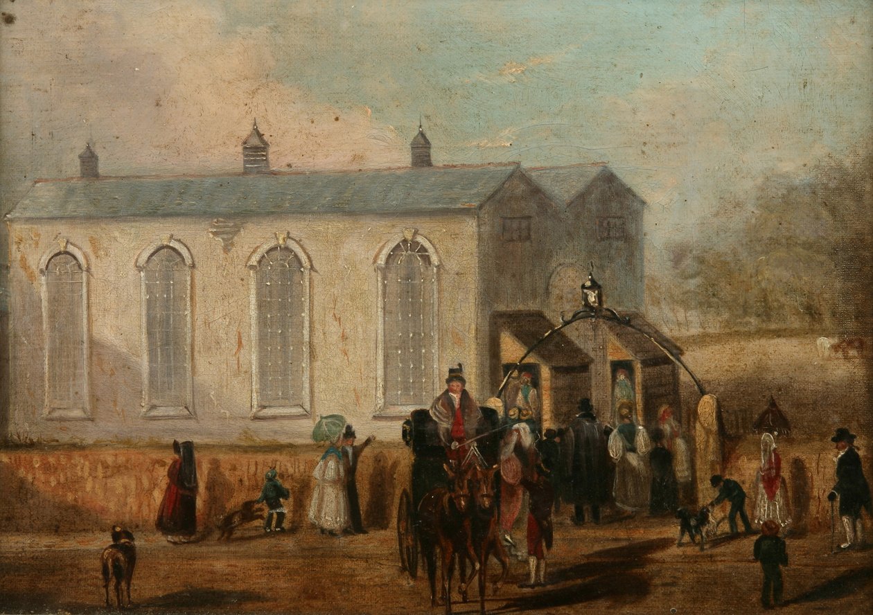 Igreja Temporária de Alverton, c.1832-35 de John Grenfell Moyle