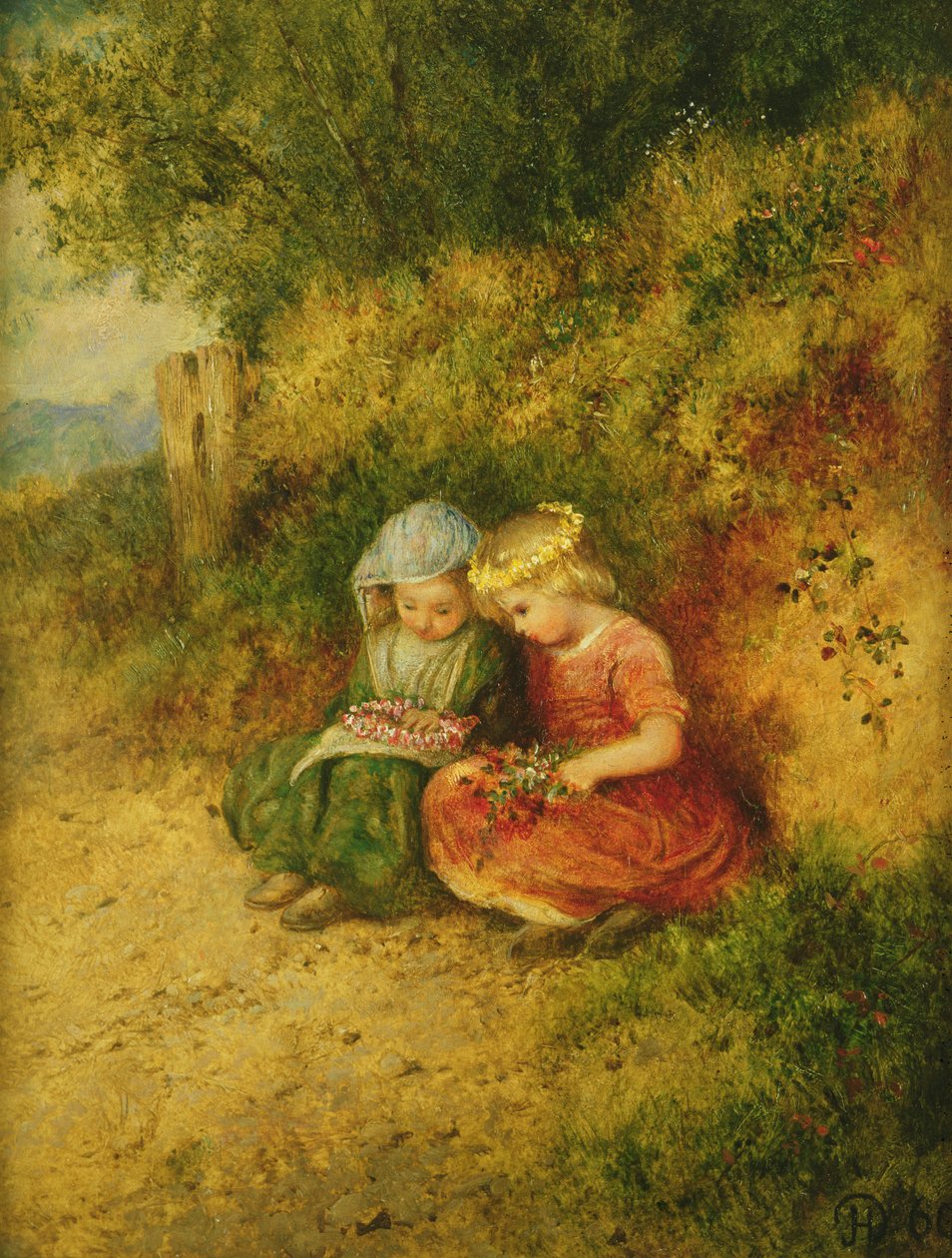 Babes in the Wood, 1860 de John H. Dell