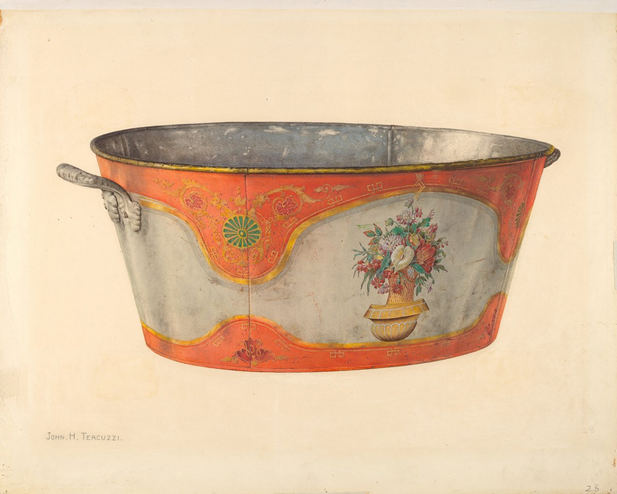 Bacia Pintada de John H. Tercuzzi