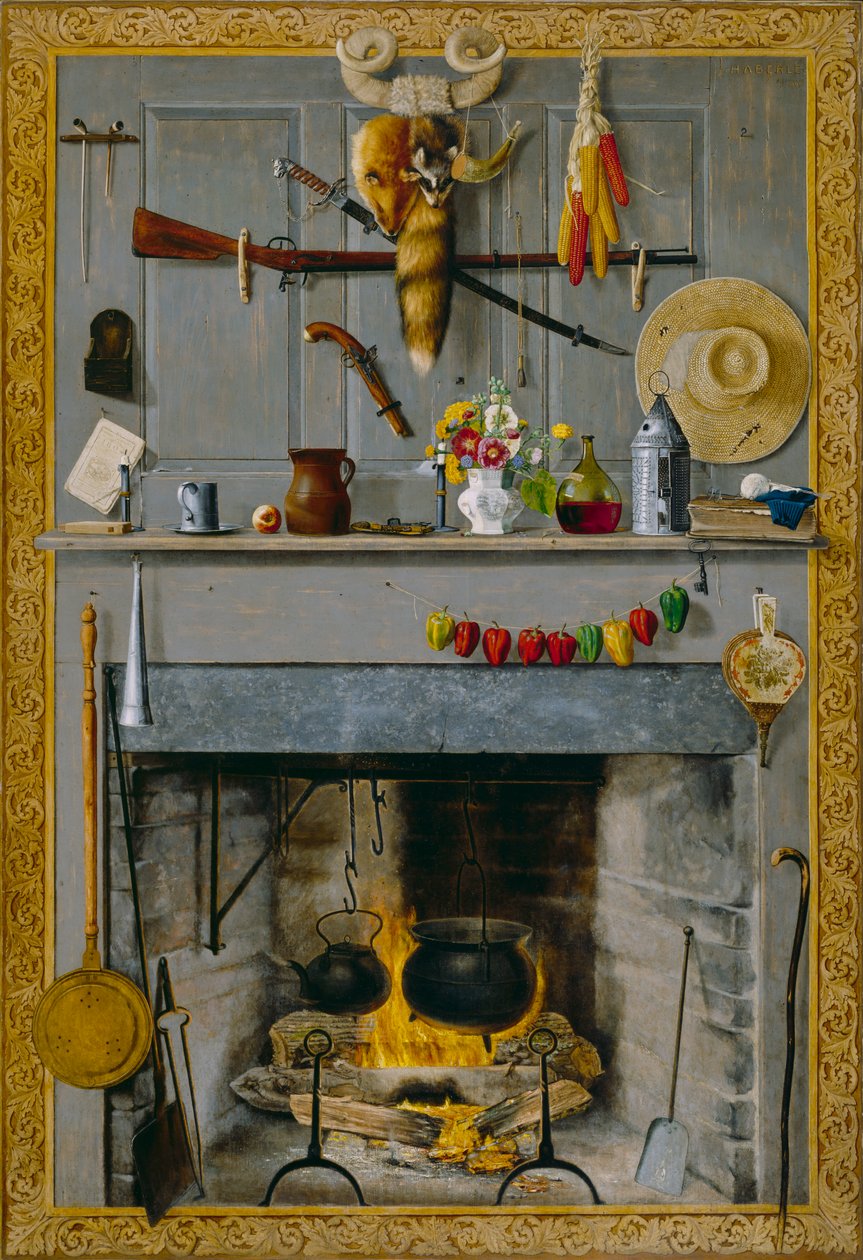 Vovós Hearthstone, 1890 de John Haberle