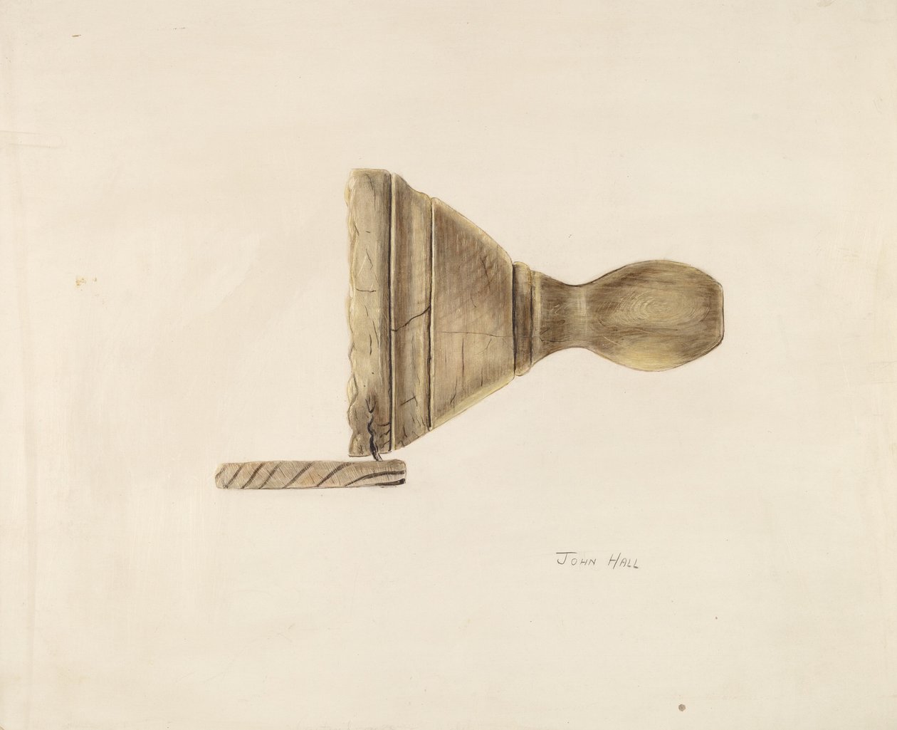Molde de Manteiga de John Hall