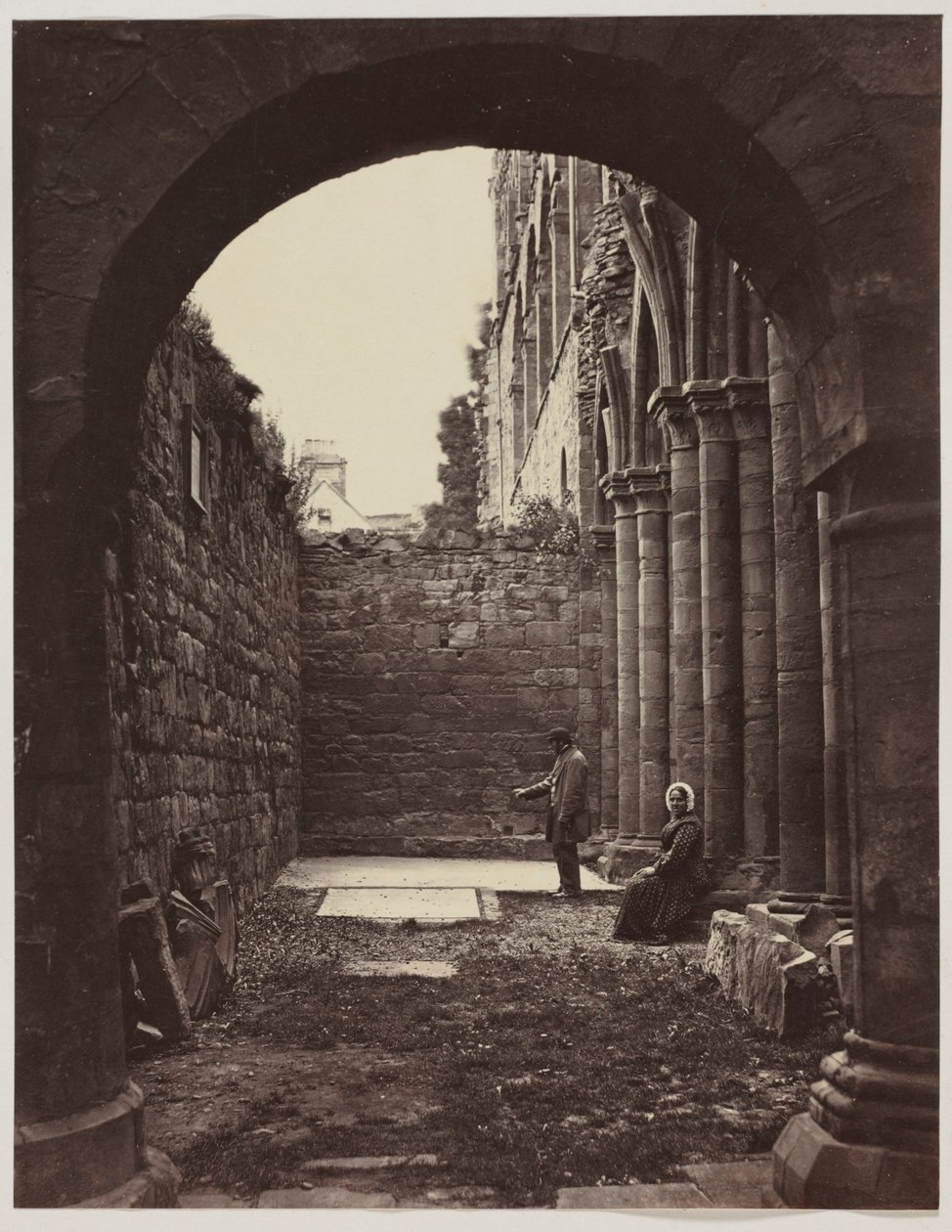 L.D. Verso do túmulo de Campbell, c. 1861. de John Hamilton Craigie