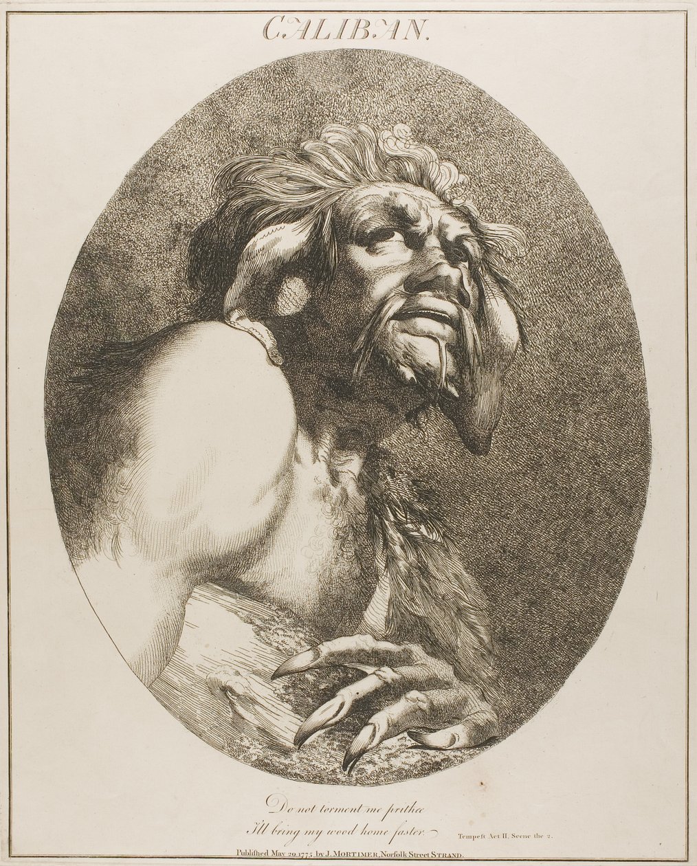 Caliban de John Hamilton Mortimer