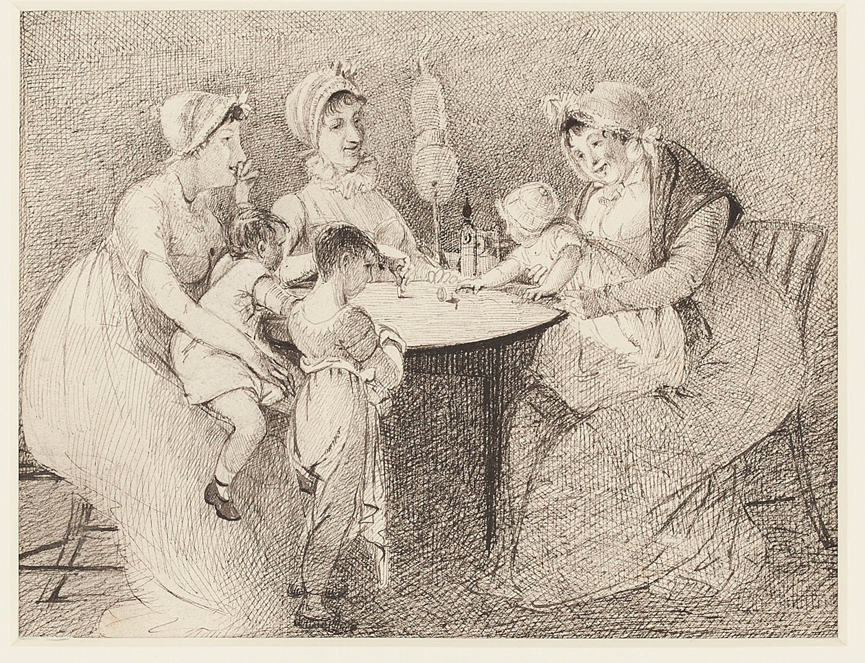 Um jogo de spinning da criança, 1807 de John Harden