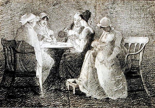 Jogo de cartas (gravura) de John Harden