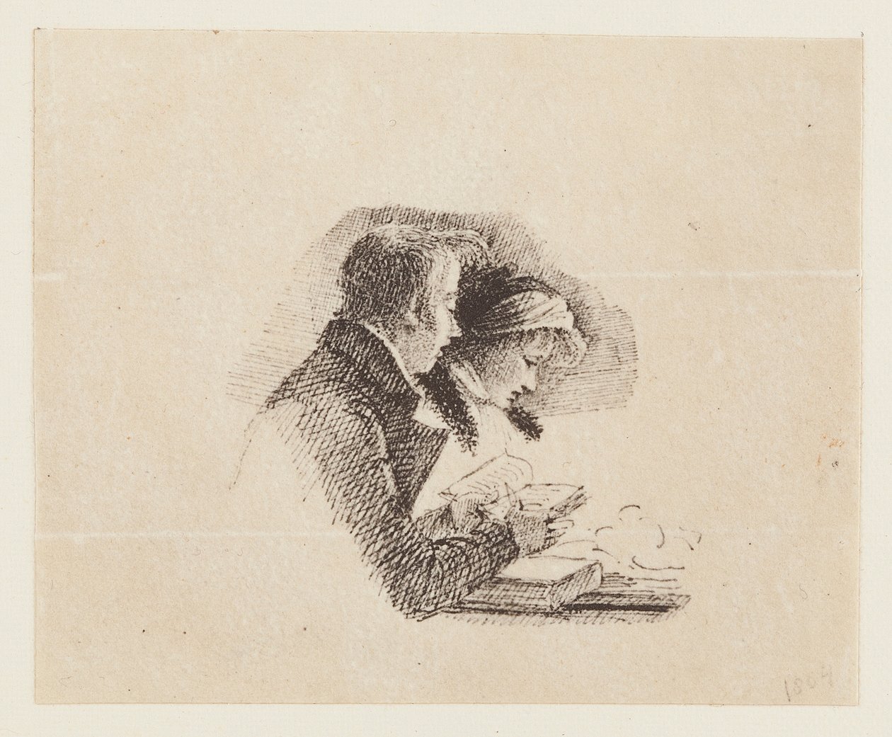 Charles e Sophia Lloyd, 1804 de John Harden